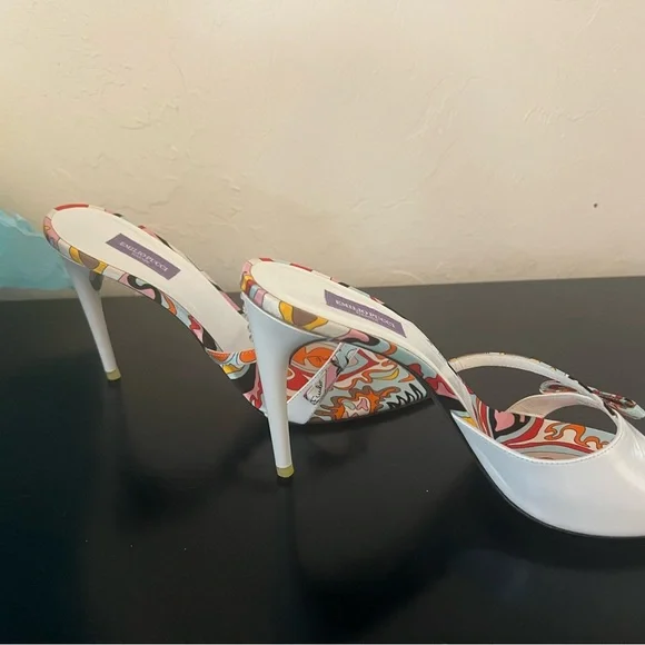 Emilio Pucci High Heeled Sandals Size 41 New in Box - Picture 6 of 16